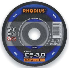 Rhodius 200548 Disco de corte KSM Metal 150 x 3,0 x 22,23 mm