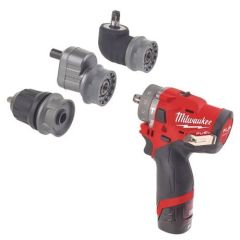 Milwaukee 4933464138 M12 FPDXKIT-202X Taladro compacto 12V 2.0Ah 49334138