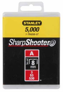 Stanley 1-TRA206T Grapas 10mm Tipo A - 1000 Piezas