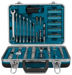 Makita P-90635 Juego de herramientas manuales 118 piezas en estuche