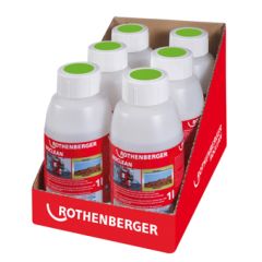 Rothenberger 1500000201 Producto químico de limpieza Roclean para suelos radiantes 6 x 1 ltr.