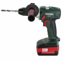 Metabo 602103500 Taladro de impacto inalámbrico SB 18 LT de 18 voltios y 4,0 Ah de iones de litio