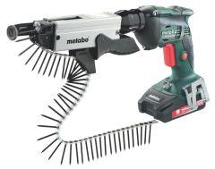 Metabo 620048510 SE18LTX4000 Atornillador sin cable de 18V y 2,0Ah + cargador de tornillos SM-5-55