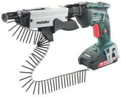 Metabo 620049510 SE18LTX6000 Atornillador sin cable de 18V y 2,0Ah + cargador de tornillos SM-5-55