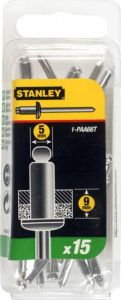 Stanley 1-PAA66T remaches de 5 x 9mm - 15 piezas