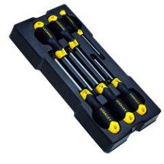 Stanley STMT1-74182 Transmodule Cushiongrip Destornilladores Torx 6 piezas