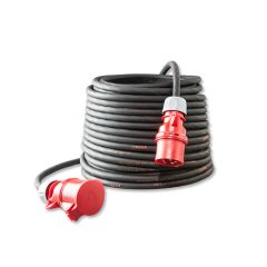 Keraf 106838 cable de prolongación 5 polos 10 m 5 x 2,5 mm2 32A