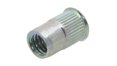 Pull-Link 02ST01C04012 Tuerca remachada Acero Reino Unido Moleteada M4 1.5-3.5 150 uds.