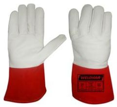 Weldkar 189548360 Guantes de soldadura MIG Pro-Touch par talla 11 XL forrado