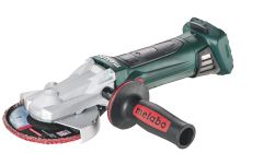 Metabo 601306840 WF18LTX 125 quick Accu Amoladora de cabeza plana 18V Cuerpo en metaloc