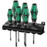 Wera 05028062001 367/6 Juego de destornilladores Kraftform Plus TORX + soporte, 6 piezas - 1