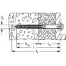 Fischer 536272 Marco/Taco de construcción SXRL 10 x 80 FUS acero cincado 10 piezas - 5