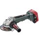 Metabo 613075660 Amoladora angular rápida WPB 18 LTX BL 125 18V 5,5Ah LiHD con interruptor de palanca - 1