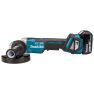 Makita DGA519RTJ Amoladora angular X-Lock 18V 5.0Ah Li-Ion 125mm - 1