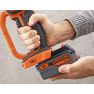 Black & Decker Amoladora angular sin cable BCG720M1-QW de 18 voltios y 4,0 Ah Li-ion - 8