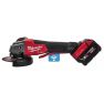 Milwaukee 4933478435 M18 ONEFSAG125XPDB-502X Amoladora angular con parada rápida 125mm 18V 5.0Ah - 2