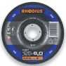 Rhodius 200018 Muela de metal KSM 125 x 6,0 x 22,23 mm - 1