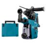 Makita DHR242ZJW Martillo combinado de 18 voltios + aspiración incorporada DX06 excluyendo baterías y cargador + ¡5 años de garantía del distribuidor! - 3