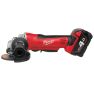 Milwaukee 4933441300 HD18 AG-115-402C Juego de amoladoras angulares con batería de iones de litio 115mm 18V (2 baterías de 4.0Ah) - 2