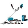 Makita UR101CPT4J Desbrozadora a batería con manillar asimétrico 36V Incluye PDC01 y kit de arranque 197626-8 - 1